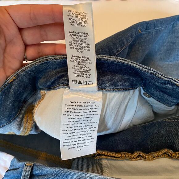 NWT Good American Good Legs Distressed Skinny Jeans Size 22 - Picture 13 of 15